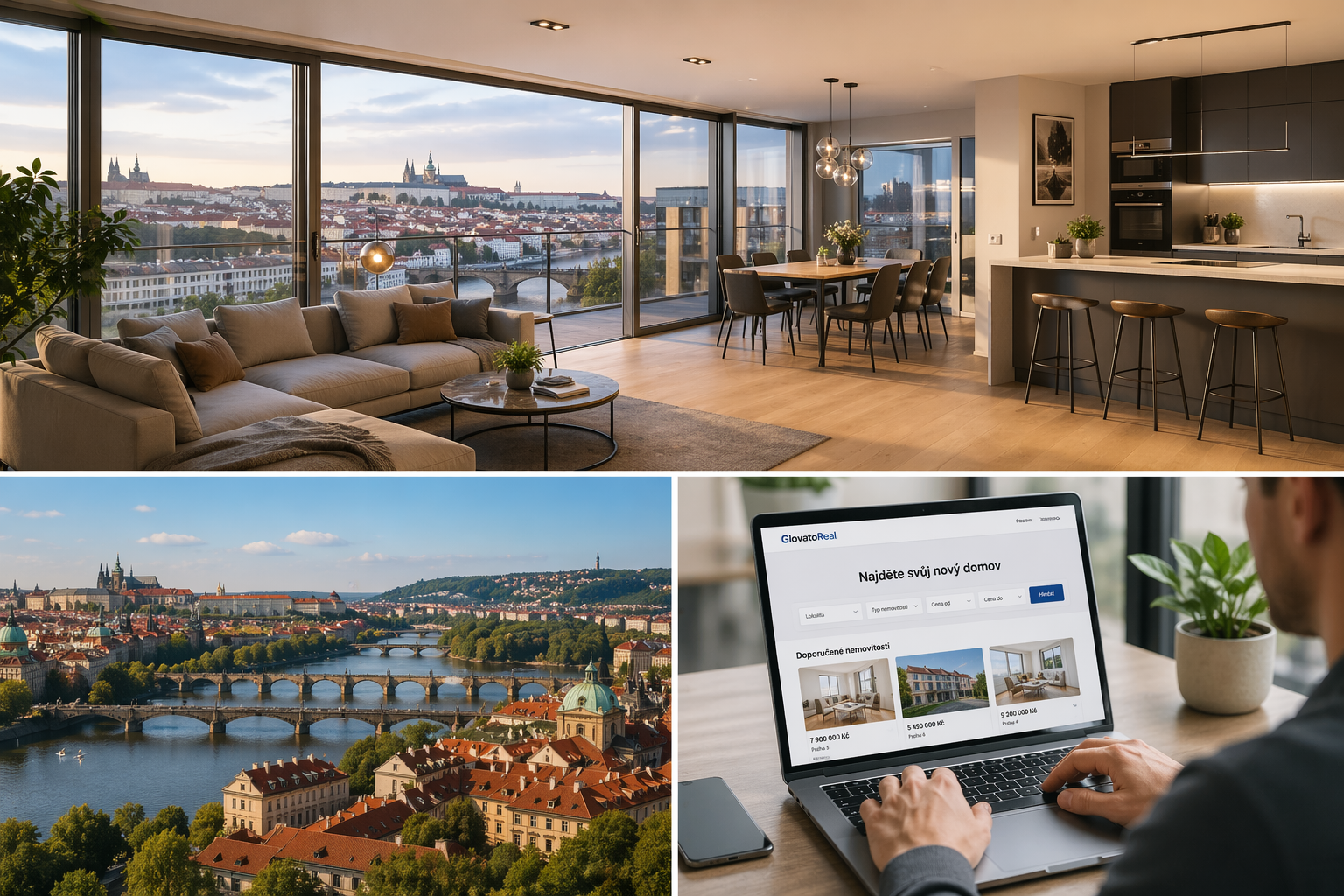 GlovatoReal – nabídka bytů v Praze - moderní realitní portál