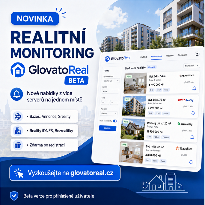 GlovatoReal spouští realitní monitoring