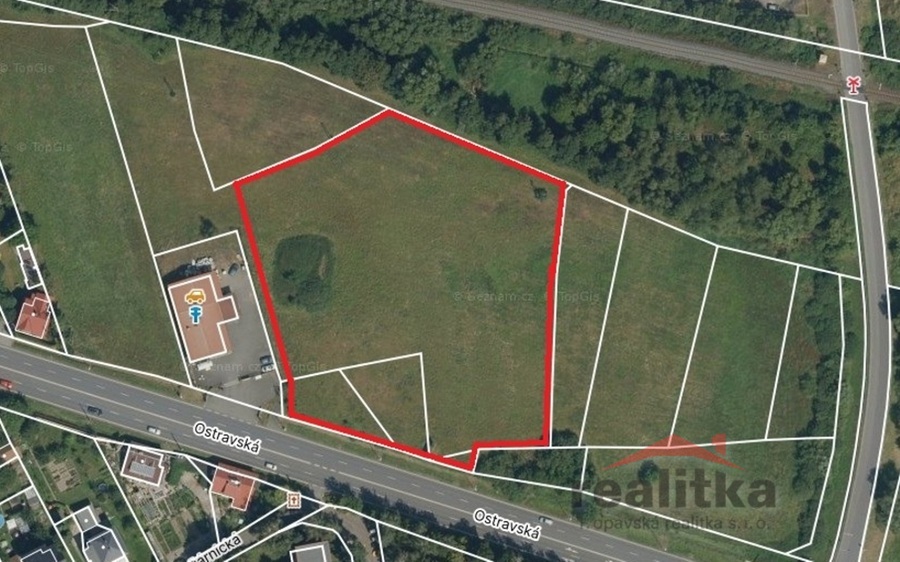 Prodej stavebního pozemku cca 11.000 m2 v obci Opava-Komárov, okres Opava – fotografie 3