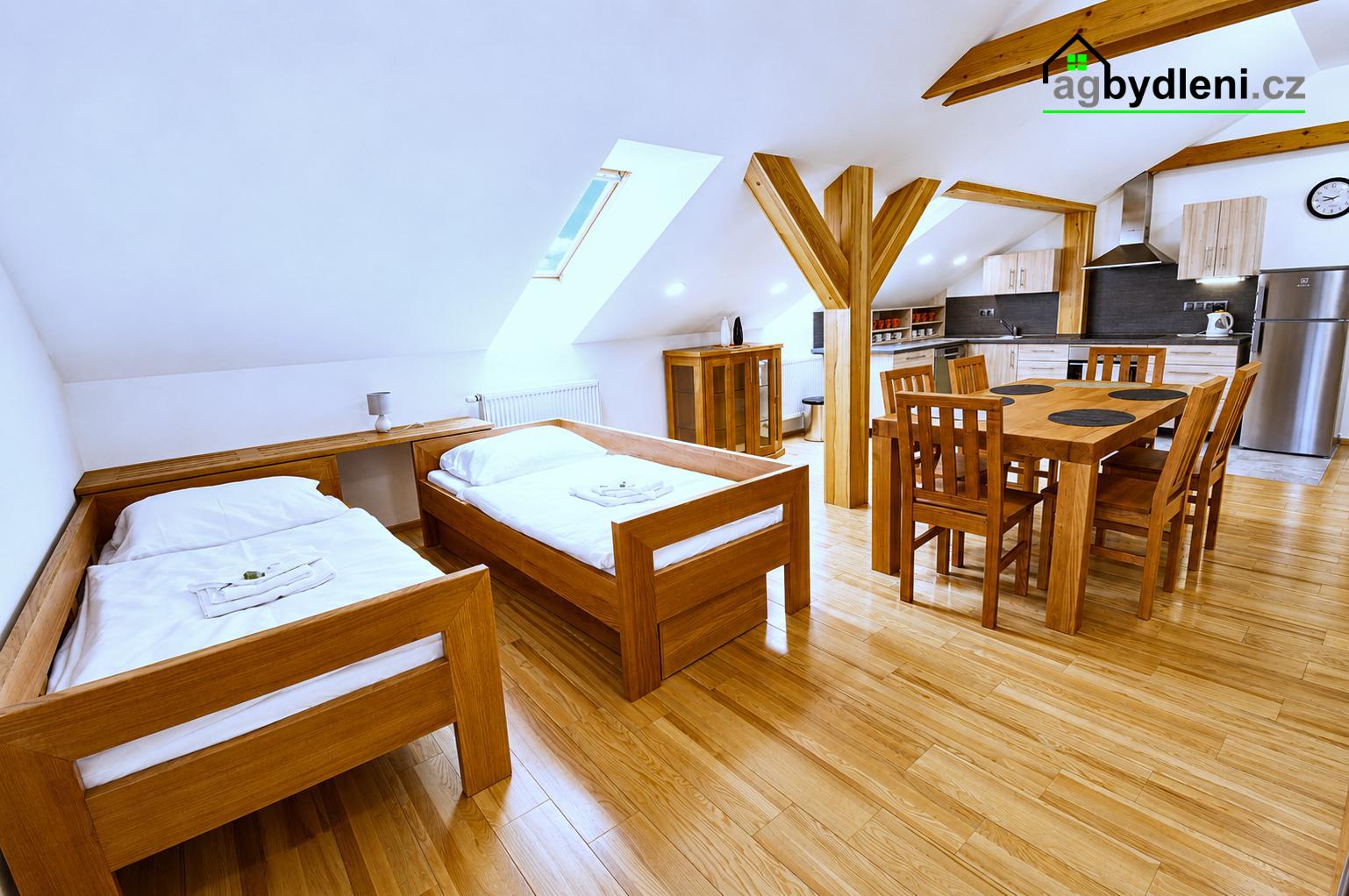 Pronájem prostorného podkrovního bytu 2+kk | 120 m² | Vranov u Poběžovic – fotografie 2