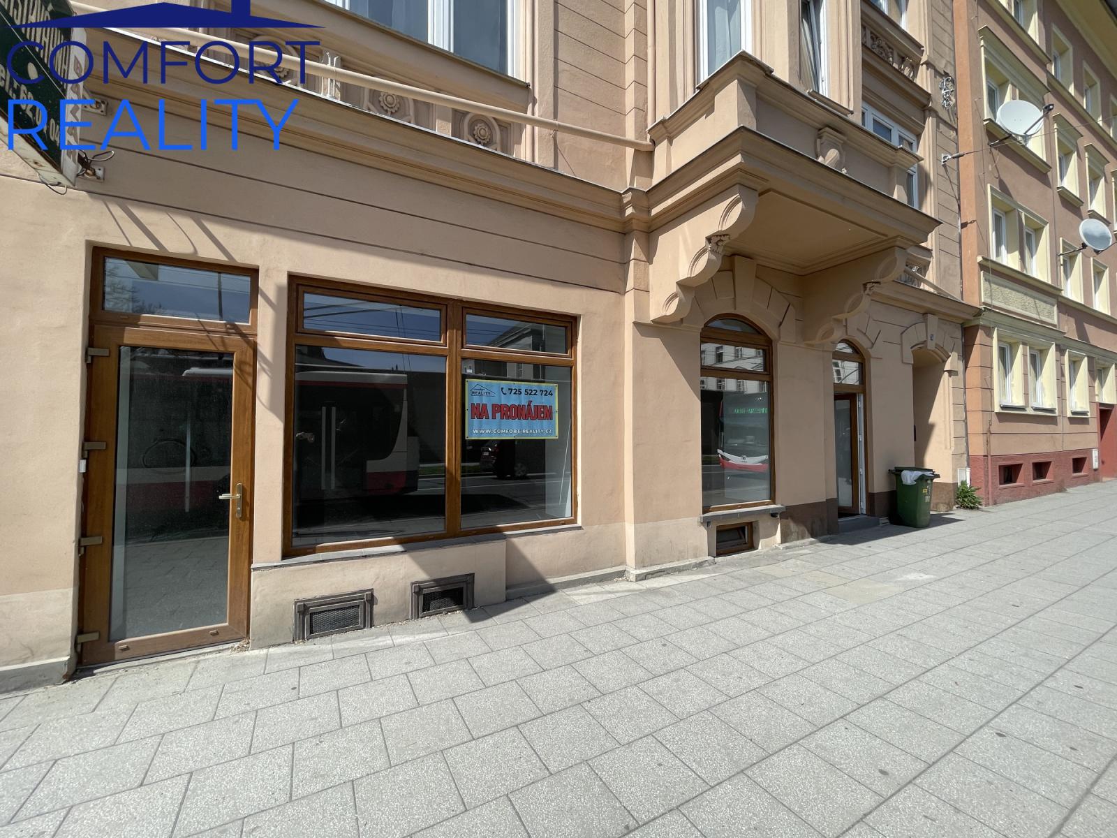 Pronájem obchodních prostor Opava, Olomoucká ul.