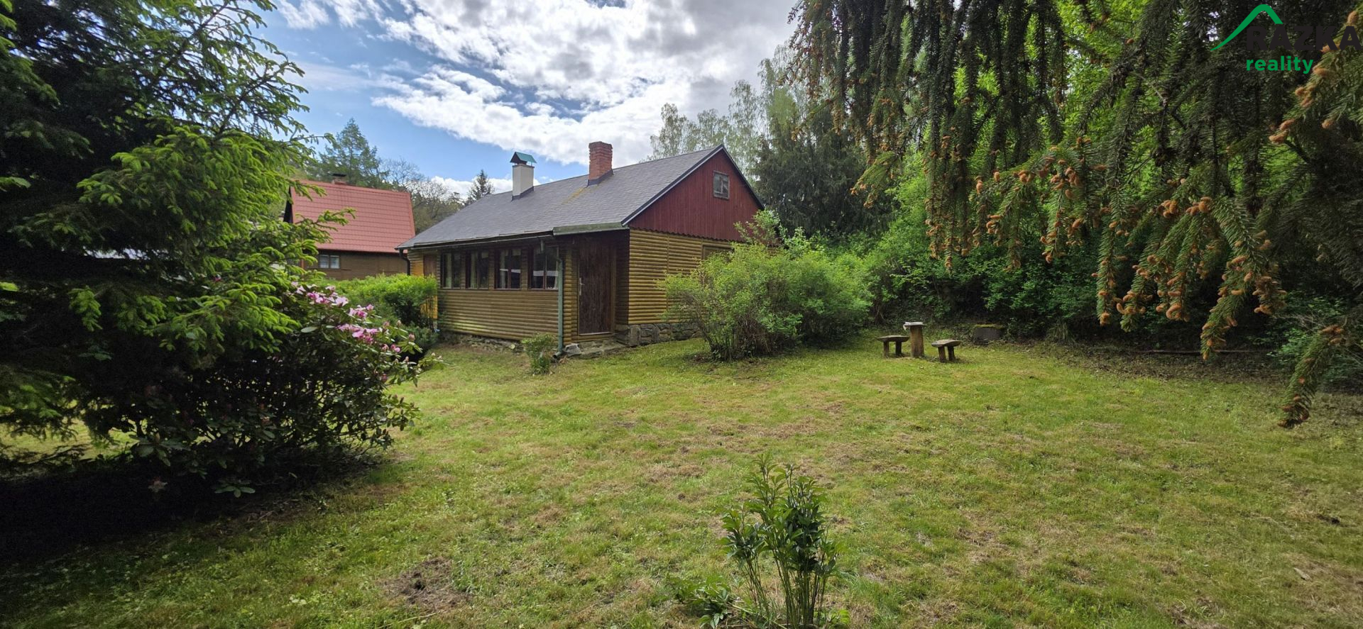 Rekreační chata (40 m2) v k. ú. Damnov, okr. Tachov