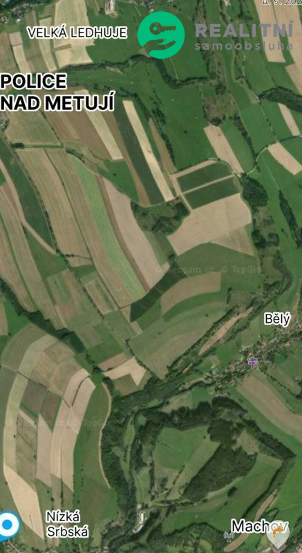 Prodej zemědělské půdy a TTP – Police nad Metují a okolí