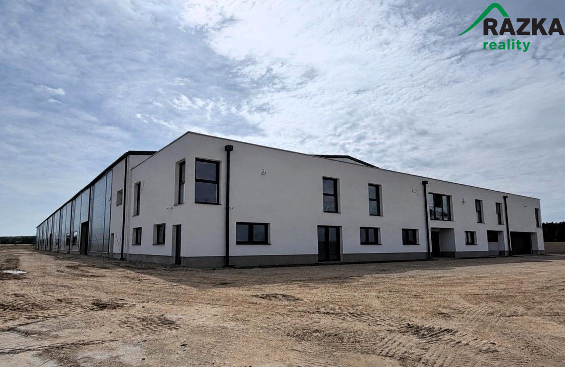 Pronájem nové haly 4 000 m², pozemek 14 000 m², Štěpánovice
