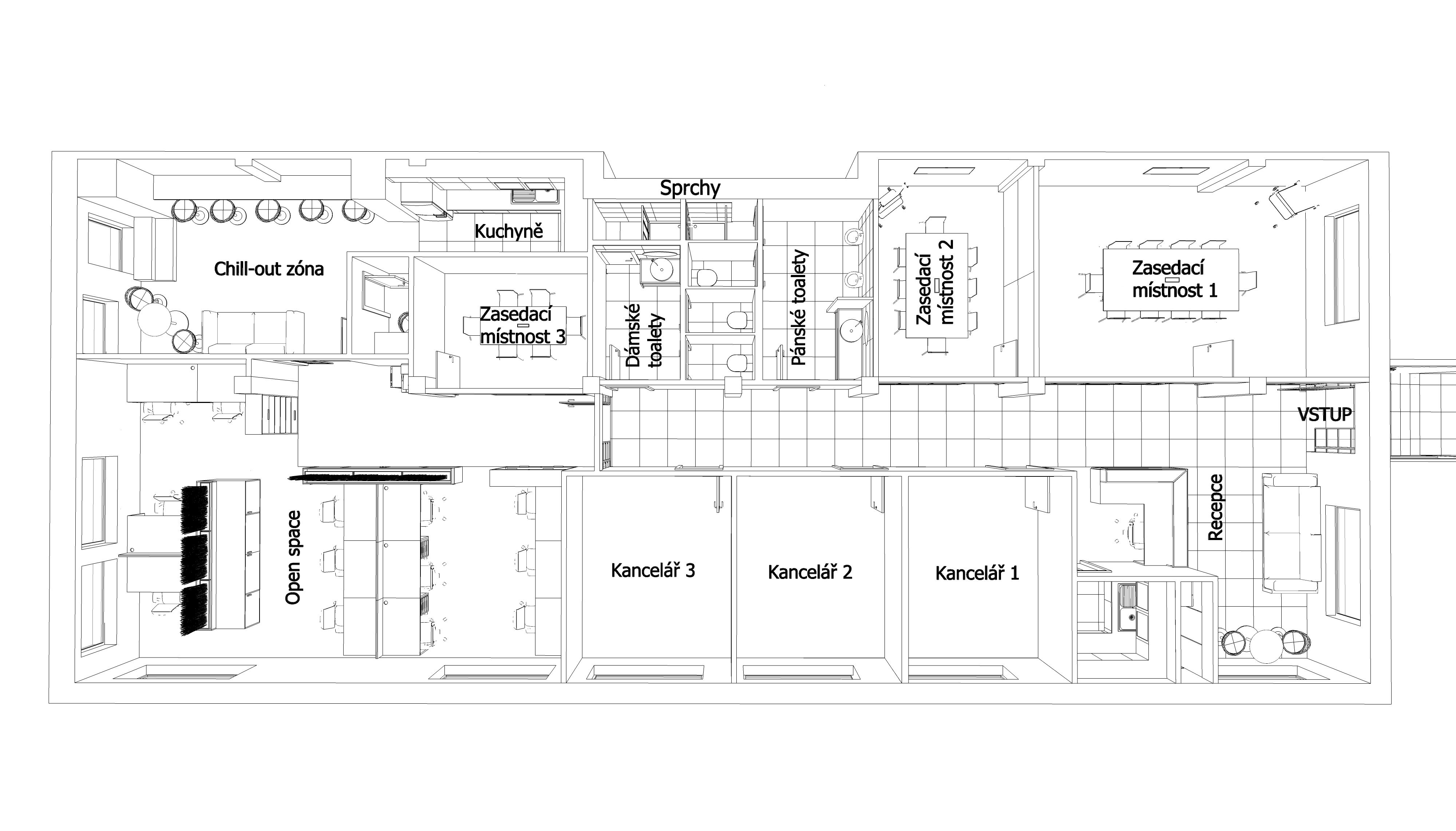 Pronájem kanceláře 13 m² nebo sdíleného pracovního místa – fotografie 6