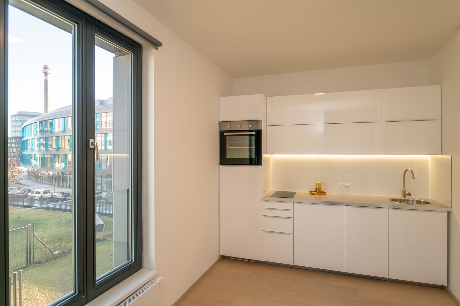 Novostavba 1+kk/L, 36 m², residence Waltrovka