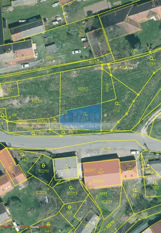 Prodej pozemku k zástavbě rodinným domem v části obce Číčov, obec Spálené Poříčí, výměra 723 m2 – fotografie 6